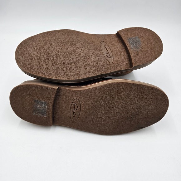 Clarks Collection Bushacre 3 Mens Brown Leather Chukka Desert Boots 9 26150290
